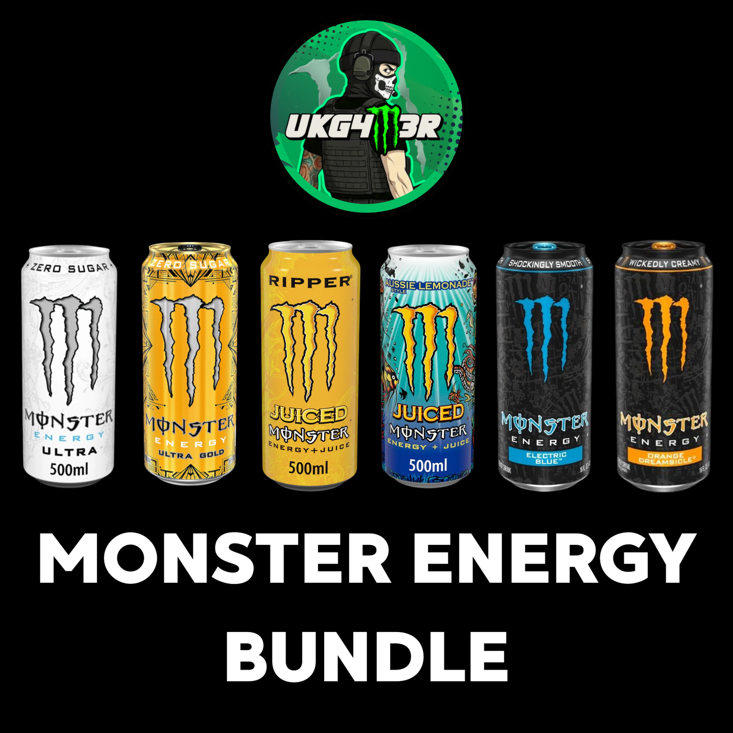 UKG4M3R Monster Bundle