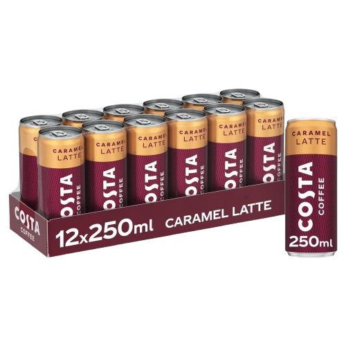 Costa Coffee Caramel Latte Iced Coffee 250ml