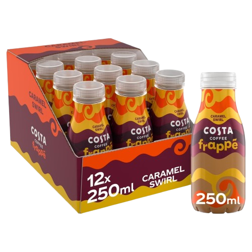 Costa Coffee Frappe Choc Caramel Swirl Iced Coffee 250ml