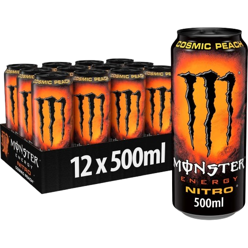 Monster Energy Nitro Cosmic Peach 500ml