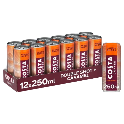 Costa Coffee Double Shot Plus Caramel 250ml