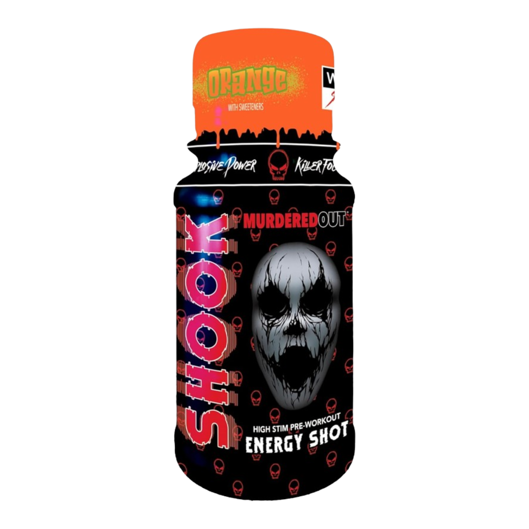 Murdered Out Shook Energy Shot Orange 60ml
