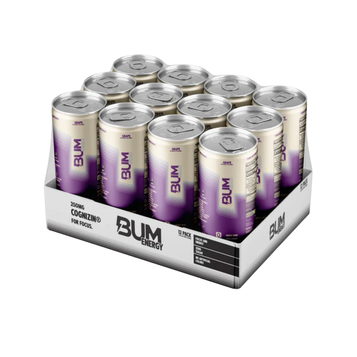 Bum Energy 355ml Grape
