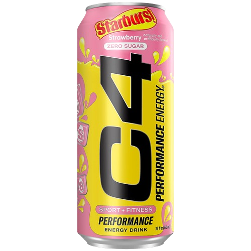 C4 Energy Starburst Strawberry (USA) 473ml