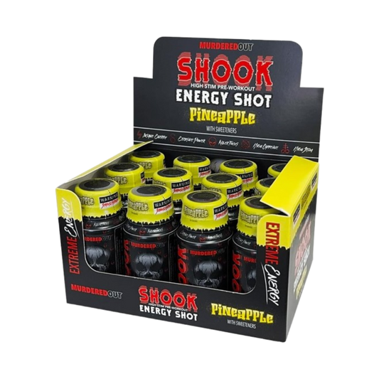 Murdered Out Shook Energy Shot Pineapple 60ml