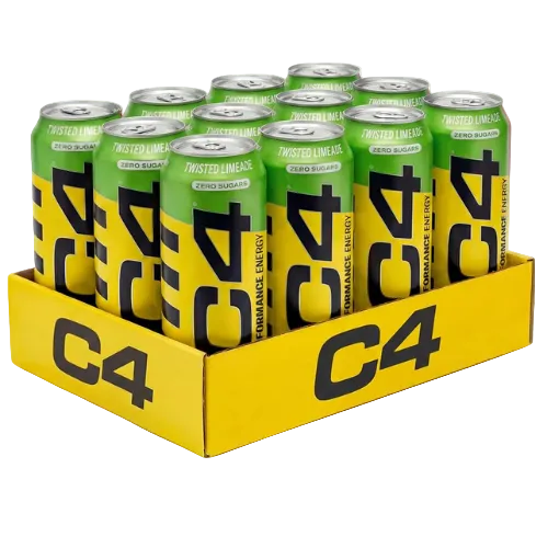 C4 Energy Twisted Limeade 500ml