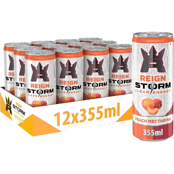 Reign Storm Peach Nectarine 355mL
