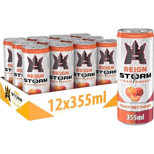 Reign Storm Peach Nectarine 355mL