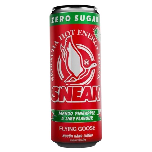 SNEAK x Flying Goose Sriracha Mango Pineapple Lime Energy Drink 330ml