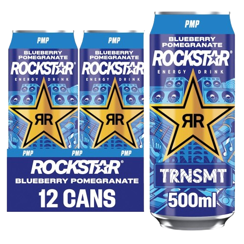 Rockstar Energy Xdurance Blueberry Pomegranate Acai 500ml
