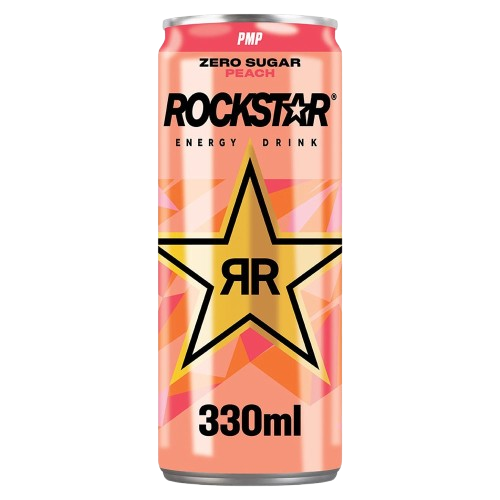 Rockstar Energy Peach 330ml