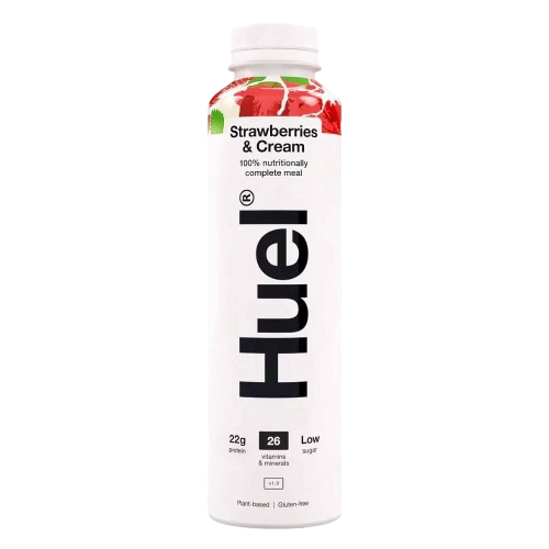 Huel Strawberries & Cream Flavour Ready-to-Drink Complete Meal 500ml