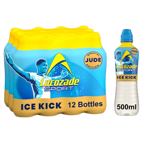 Lucozade Sport Drink Ice Kick Jude Bellingham Edition 500ml