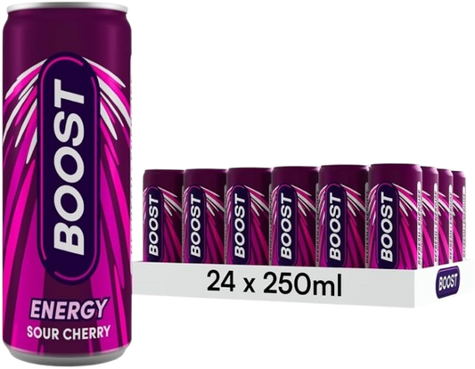 Boost Energy Sour Cherry 250ml