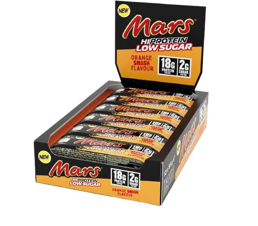 Mars Hi Protein Low Sugar Orange Smash 55g