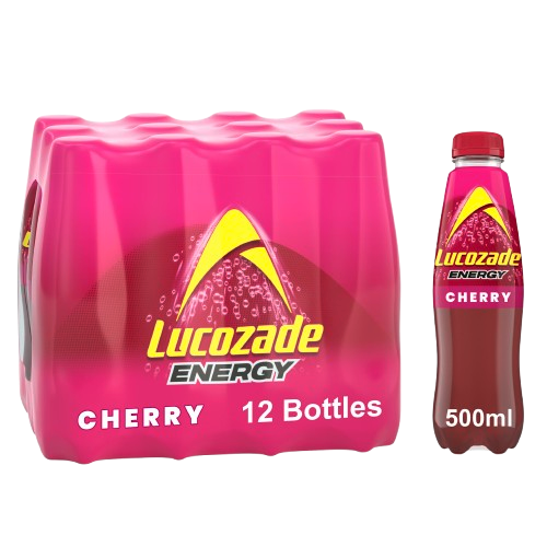 Lucozade Energy Drink Cherry 500ml