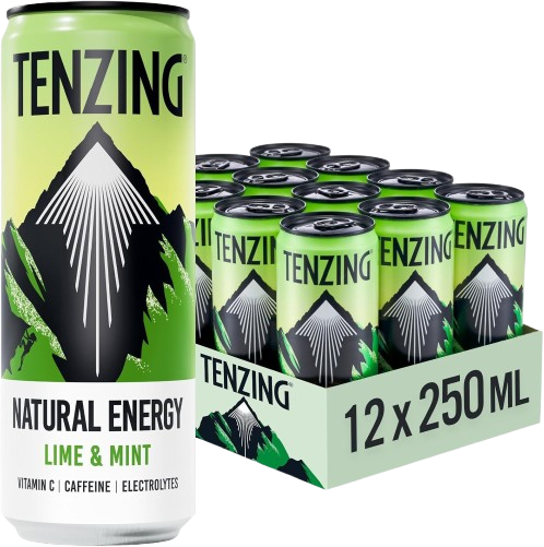 Tenzing Lime & Mint Natural Energy 250ml
