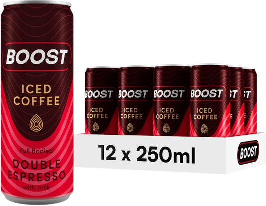 Boost Iced Coffee Double Espresso with Milk 250ml