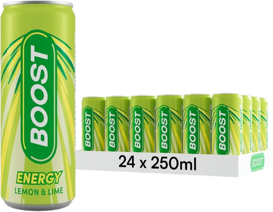 Boost Energy Lemon & Lime 250ml