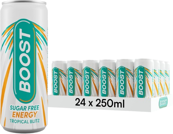 Boost Energy Tropical Blitz 250ml