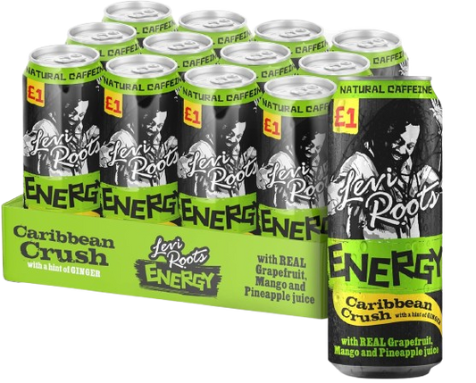 Levi Roots Energy Caribbean Crush with Hint of Ginger 500ml