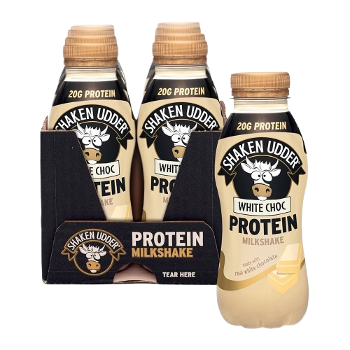 Shaken Udder Protein Milkshake White Chocolate 330ml
