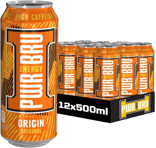 Pwr-Bru Energy Origin Original 500ml
