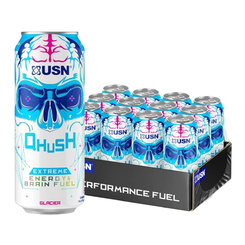 USN Qhush Glacier (Nootropic) Energy 500ml