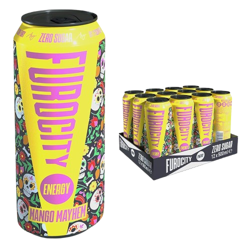 Furocity Mango Mayhem Energy Drink 500ml