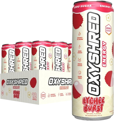 OxyShred Energy Lychee Burst 355ml