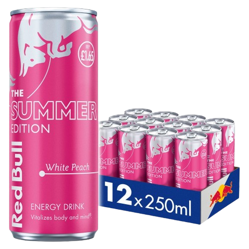 Red Bull Energy Drink Summer Edition White Peach 250ml
