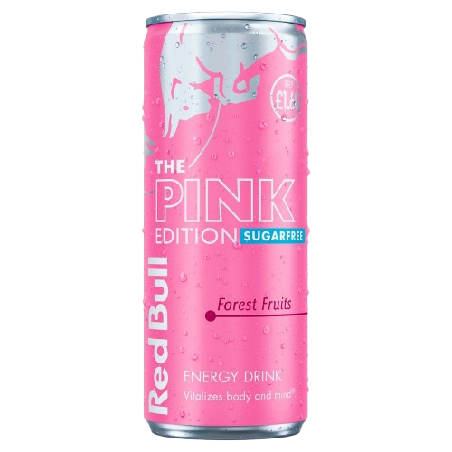 Red Bull Energy Drink Sugar Free Pink Edition 250ml