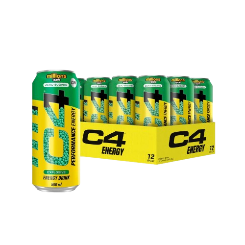 C4 Performance Energy Millions Apple Explosive Energy Drink 500ml