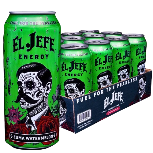 El Jefe Energy Drink Zuma Watermelon Flavour (USA) 473ml