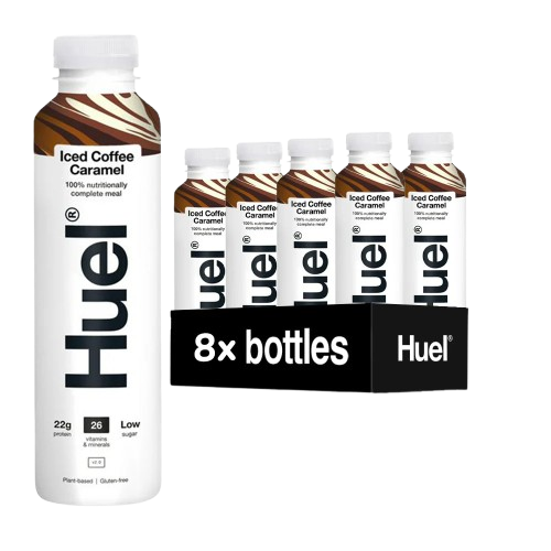 Huel Iced Coffee Caramel Flavour Ready-to-Drink Complete Meal 500ml