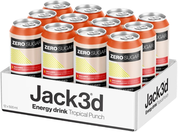 Jack3d Energy Tropical Punch 500ml