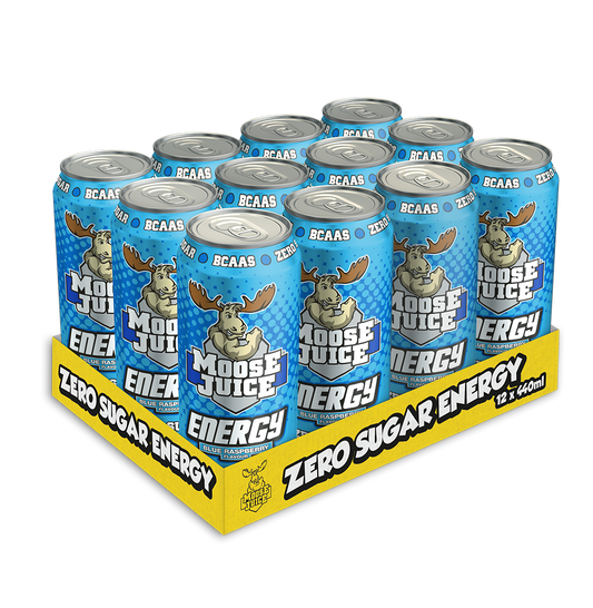 Moose Juice Blue Raspberry 440ml