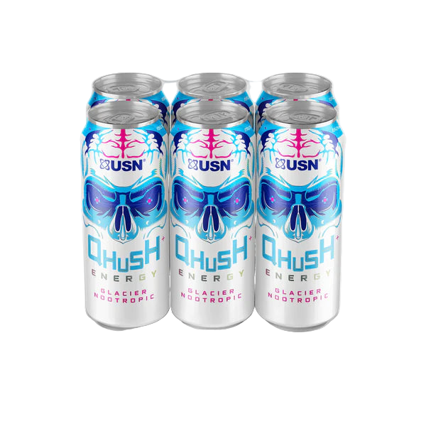 USN Qhush Glacier (Nootropic) Energy 500ml