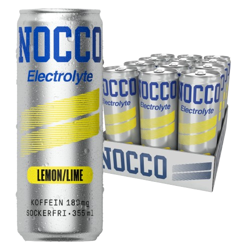 NOCCO Electrolyte Lemon & Lime 355ml