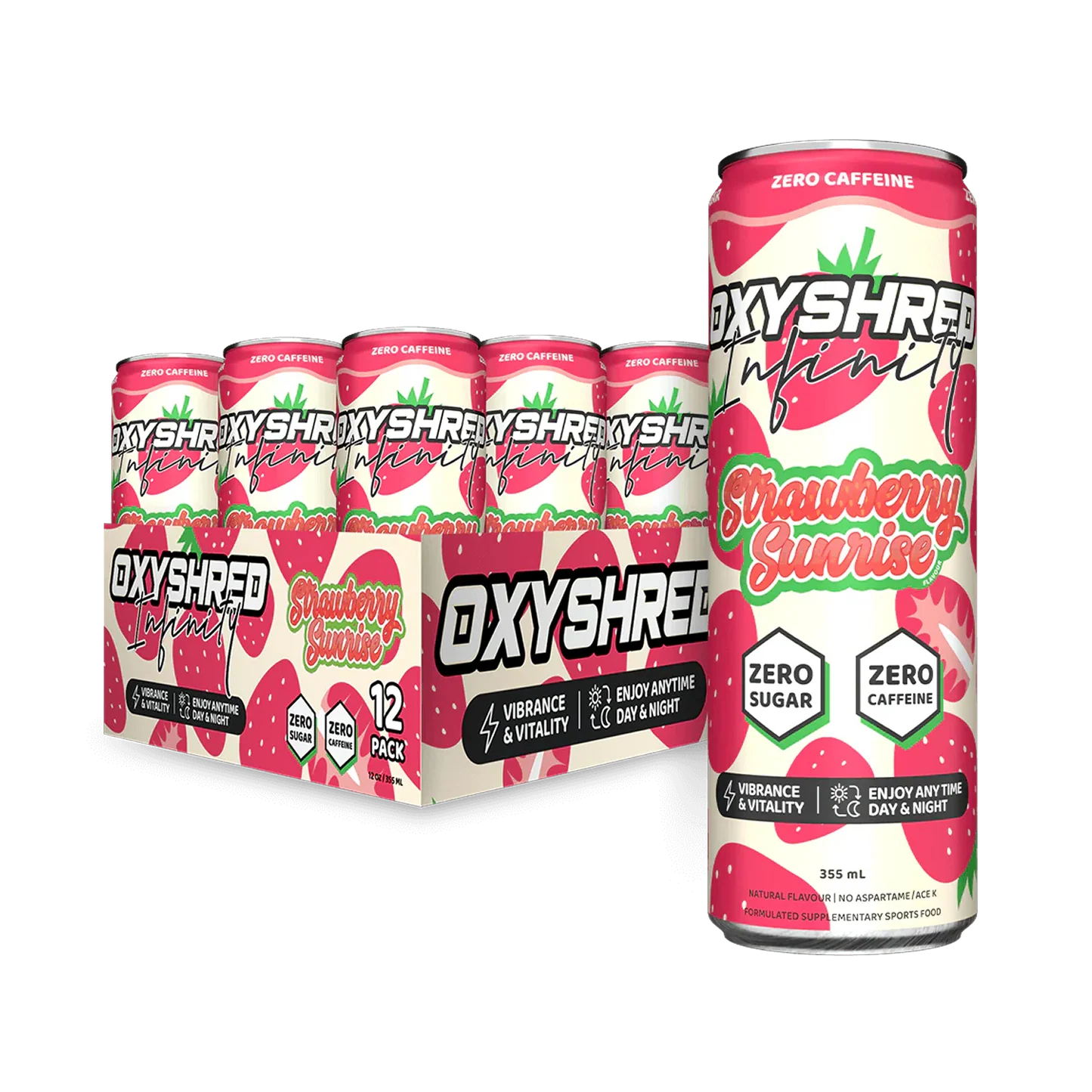 OxyShred Infinity Strawberry Sunrise 355ml