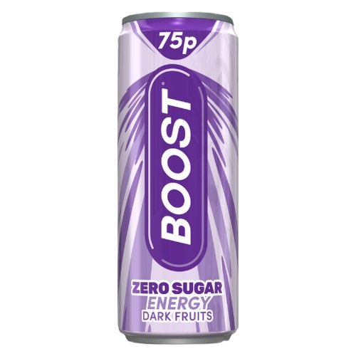 Boost Energy Zero Dark Fruits 250ml