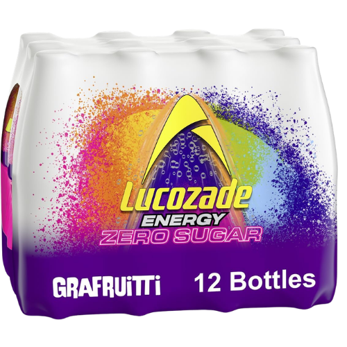 Lucozade Energy Zero Grafruitti 500ml