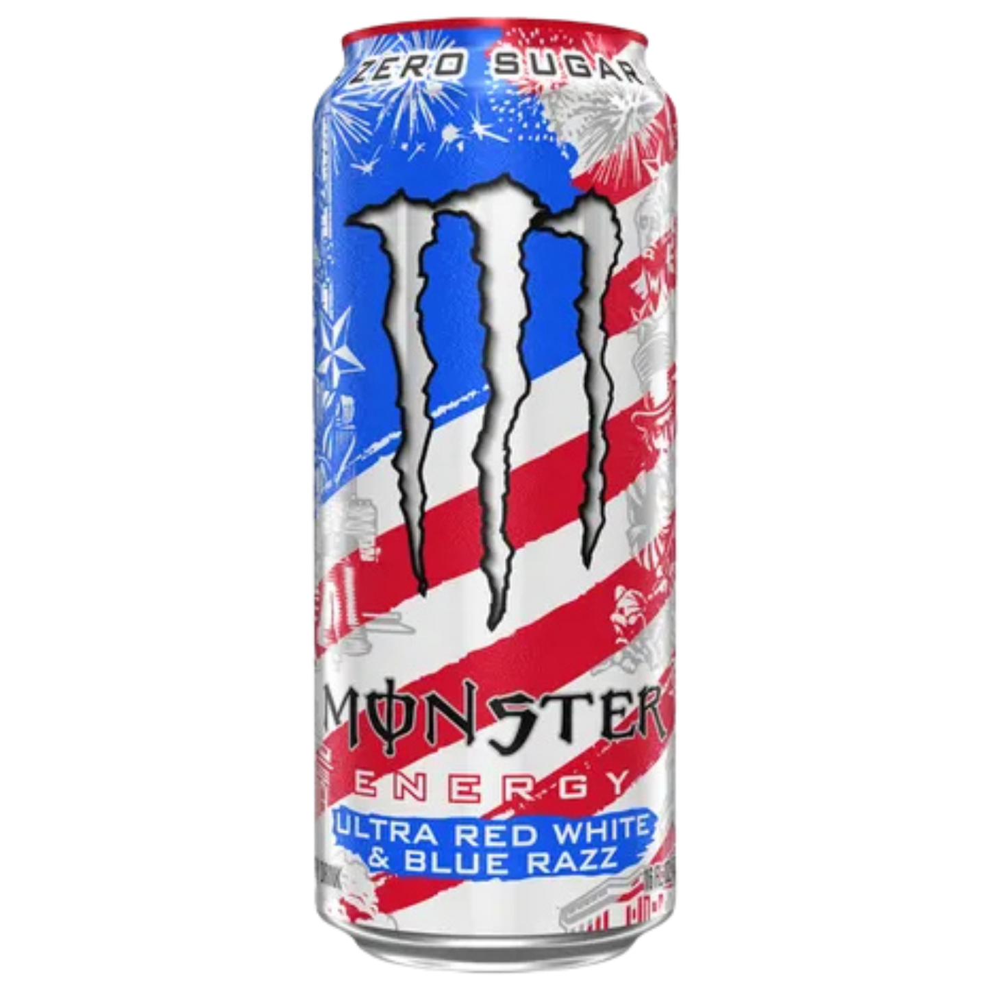 Monster Energy Ultra Red White & Blue Razz (USA) 473ml