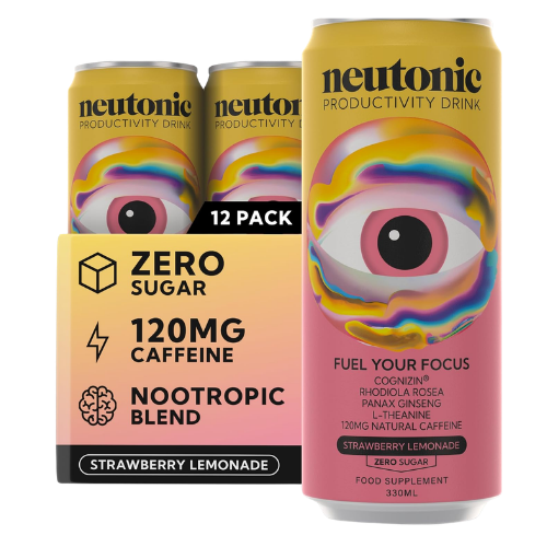 Neutonic Productivity Drink Strawberry Lemonade 330ml