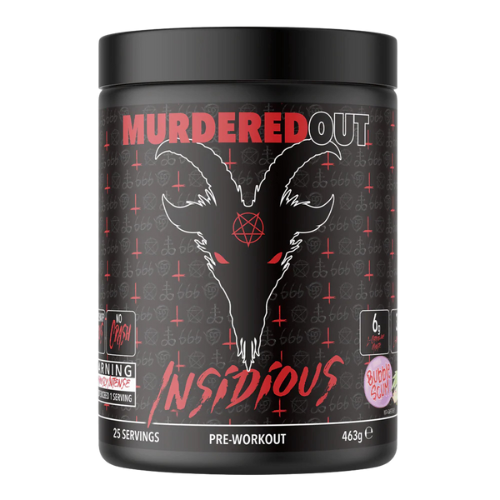Murdered Out Insidious Pre Workout 463g BubbleScum