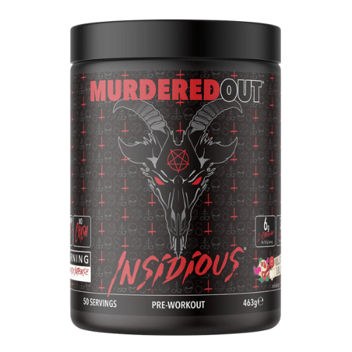 Murdered Out Insidious Pre Workout 463g Killer Lollipop