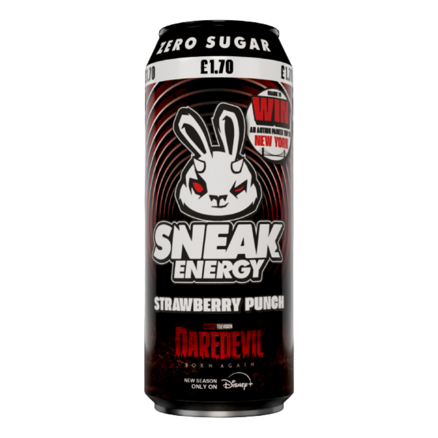 Sneak Energy Daredevil Strawberry Punch 500ml