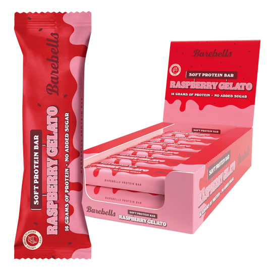 Barebells Soft Protein Bar Raspberry Gelato 55g