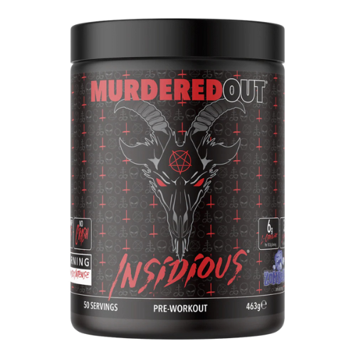 Murdered Out Insidious Pre Workout 463g Zomberry