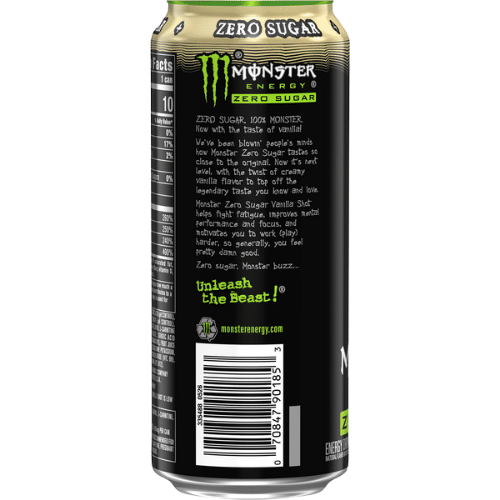 Monster Energy Vanilla Shot Zero Sugar (USA) 473ml